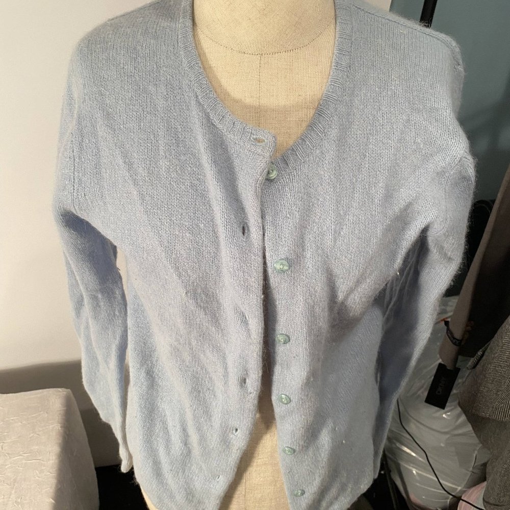 Baby blue Uniqlo Cardigan